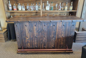 Bar, Rustic 72"x41"x23"