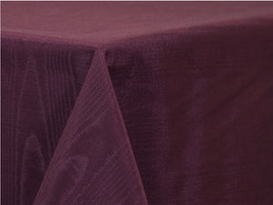 Bengaline Moire Burgundy, Table Runner