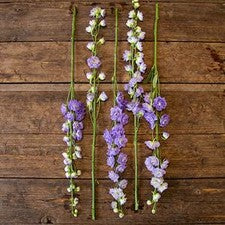 Stems In Bulk: Light Purple Sky Delphinium Flower